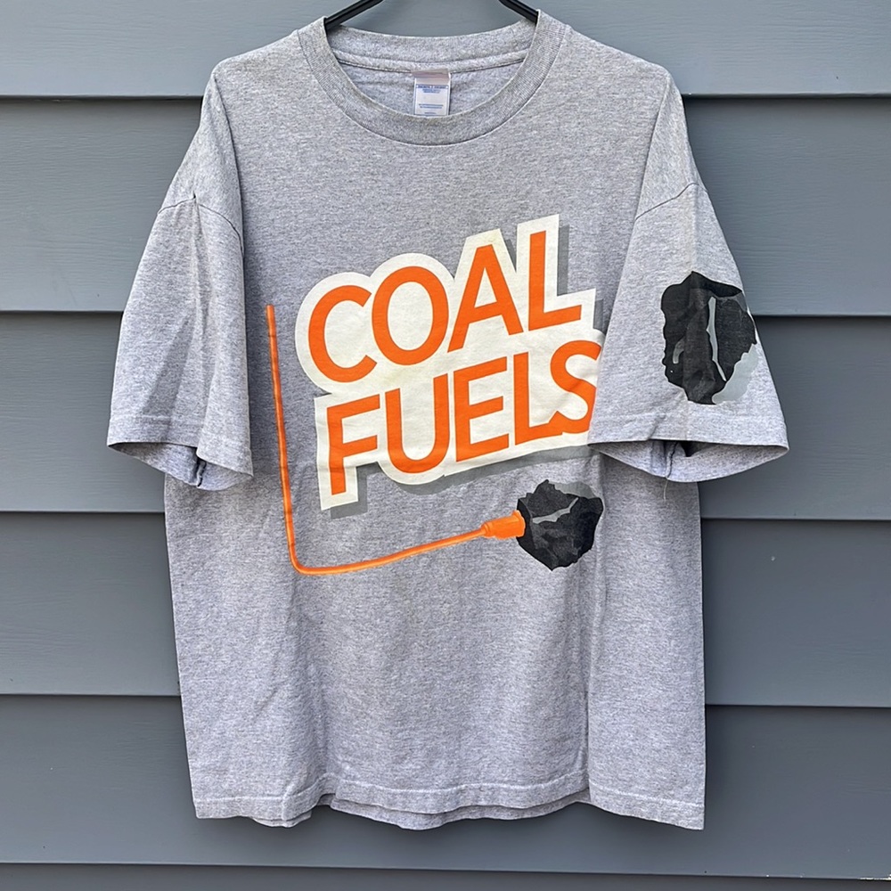 Vintage Nascar Sponsorship T-Shirt / 88 / Dale Earnhardt / Coal Fuels